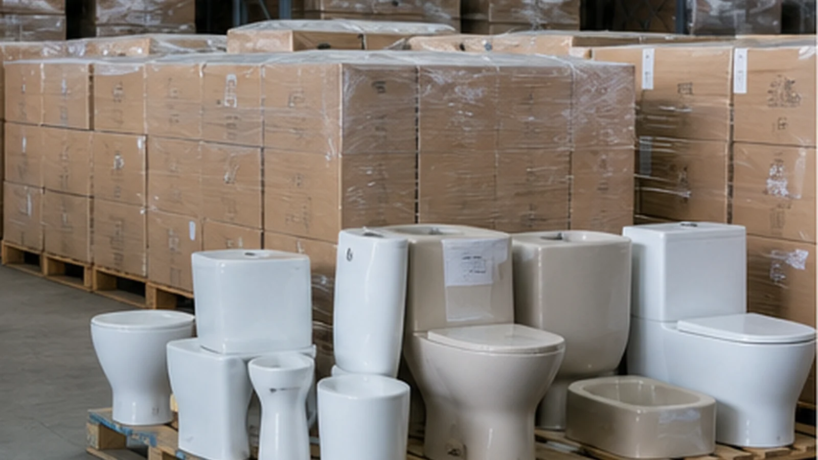 Ceramics and sanitaryware ocean freight from China: booking and packing guide