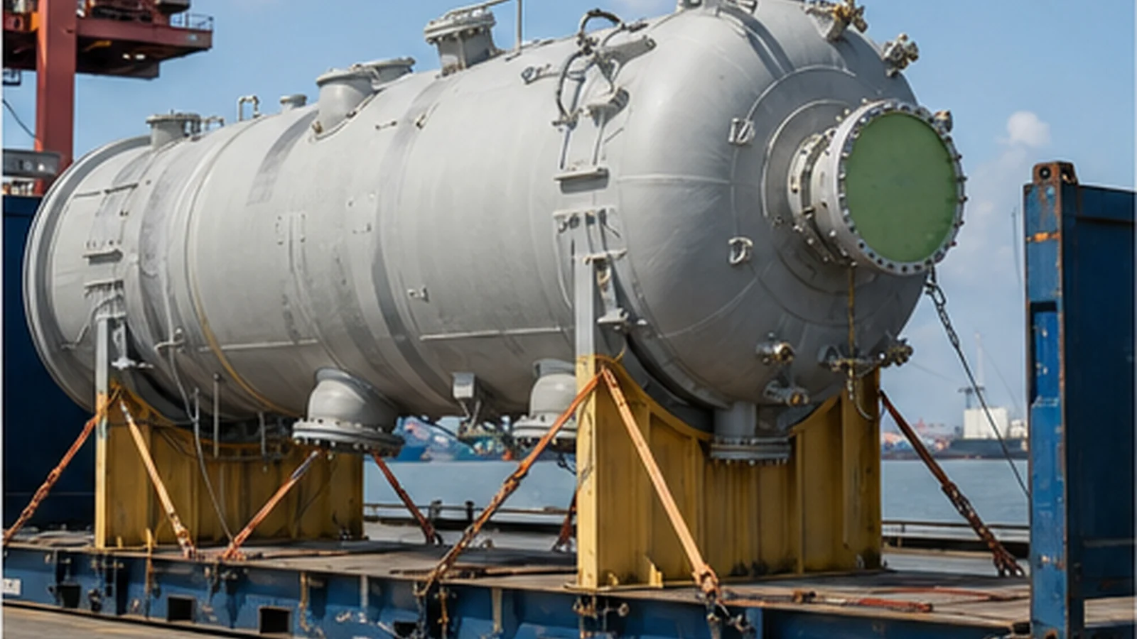 Out-of-gauge machinery on flat racks ocean freight from China: booking and packing guide