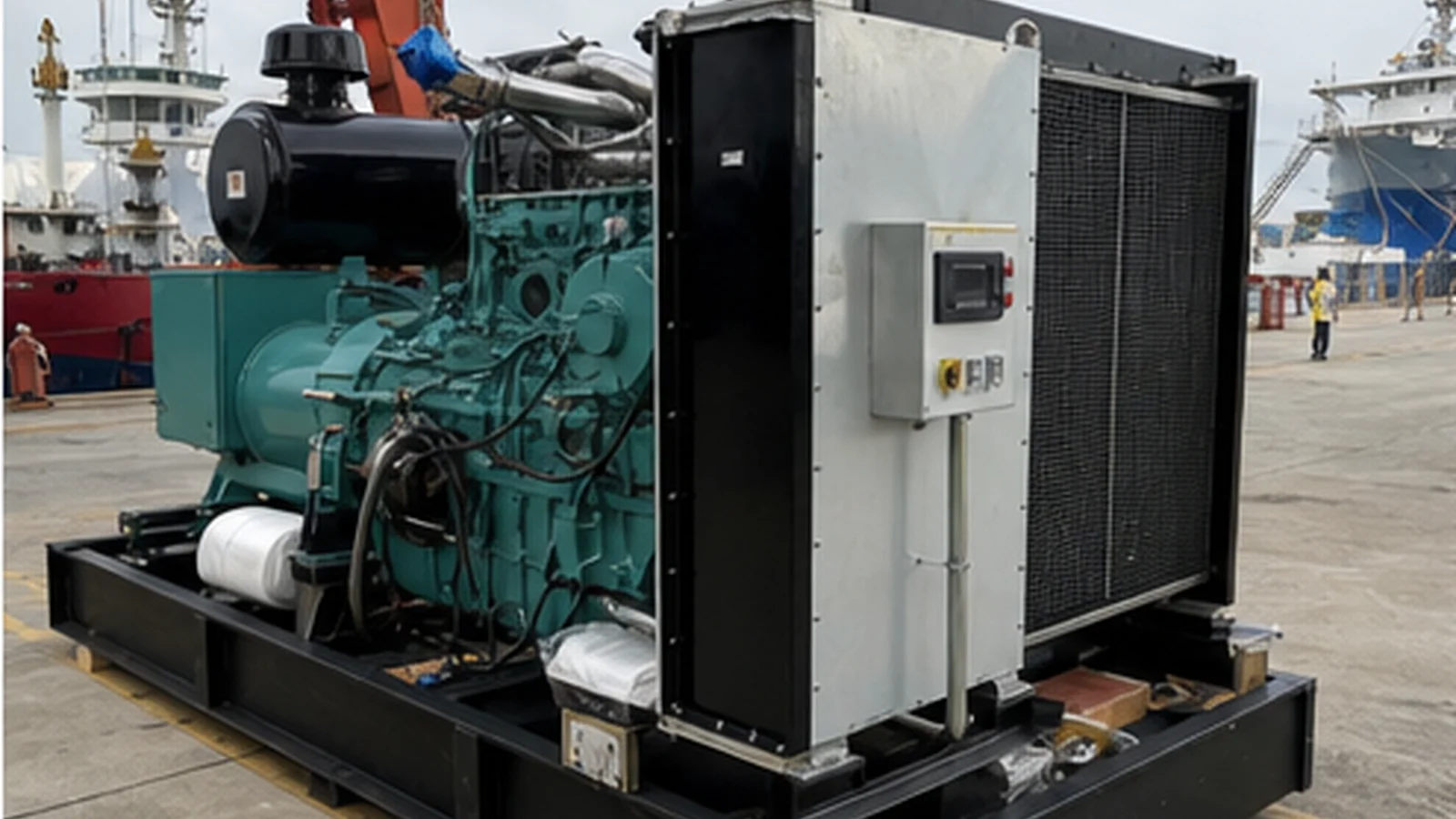 Generators and power units ocean freight from China: booking and packing guide