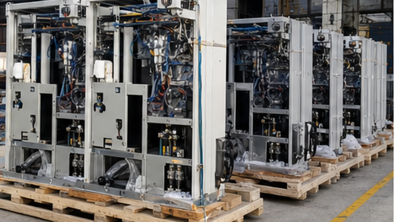 Production lines ocean freight from China: booking and packing guide